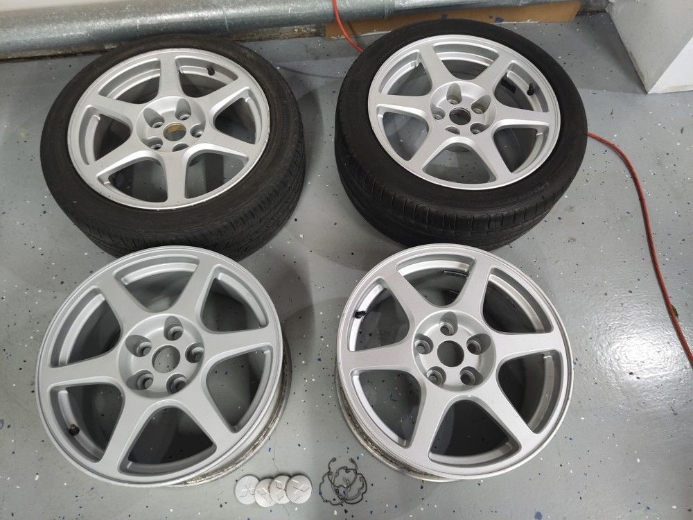 Evo 8 Enkei wheels Drift