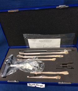 Blue point 0-6” depth micrometer