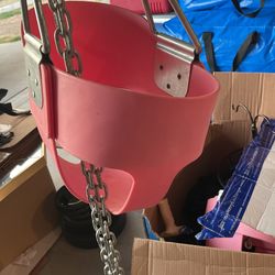 Pink High Back Bucket Seats