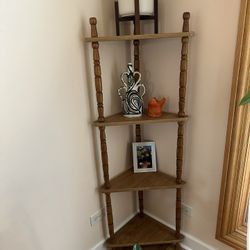 Corner Bookshelf