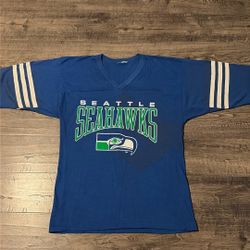 Seattle Seahawks Vintage Football T-Shirt 