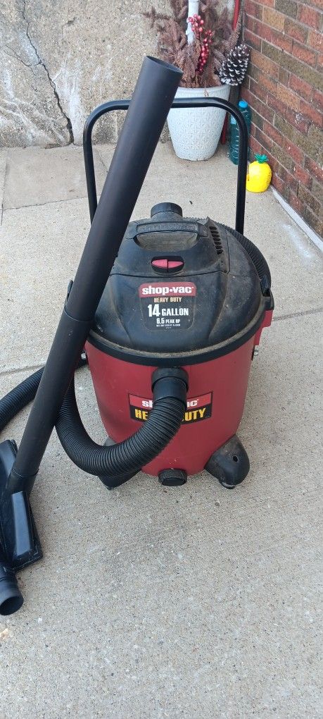 Shop-Vac Works Great And Good. Just a little cleaning is needed. 