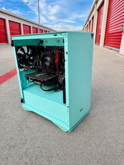 Mint Green Gaming PC