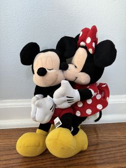 Cuddly Mickey And Minnie Plush