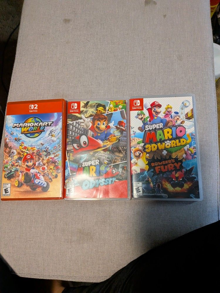 Mario Kart World, 3D World, And Odyssey 