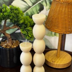 Balance Candle Set – Modern Sculptural Soy Wax Candles