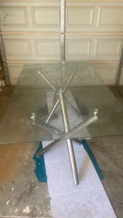 Glass table
