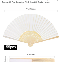 Handheld Paper Fans