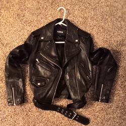 Women's Leather Jacket (Lamb Skin)