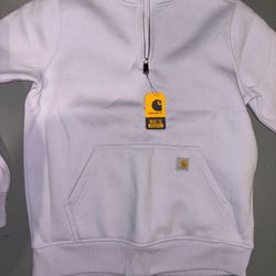 Carhartt Women's Relaxed Fit Midweight Quarter-Zip Mock-Neck Sweatshirt