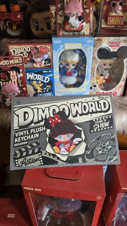 Dimmo World Disney Vinyl Plush  Pendants 