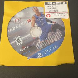 NBA Live 16 (PS4)