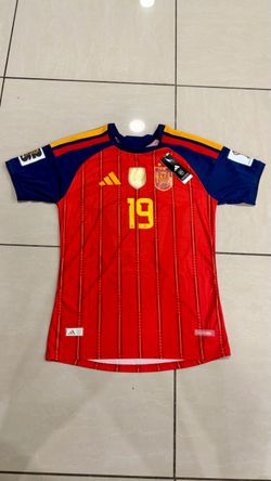 Adidas Spain National Team #19 Soccer Jersey