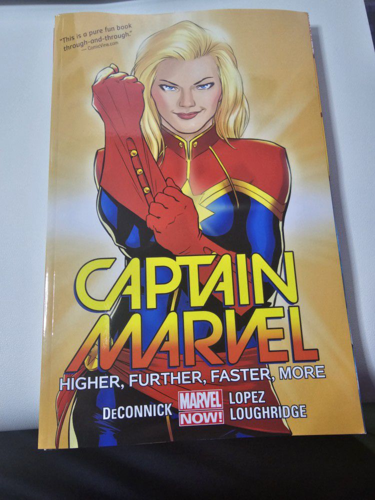 Captain Marvel Vol 1,2,3. Higher, Stay Fly, Alison Volat. Graphic Novels 
