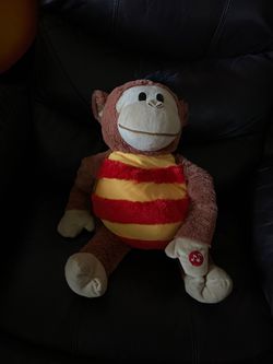 monkey stuffed animal mushabelly Zachary