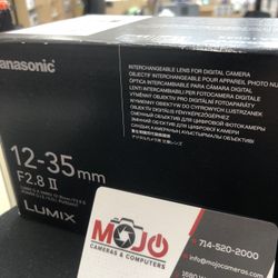 Panasonic 12-35mm 2.8