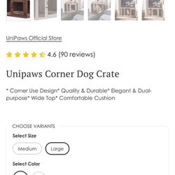 Dog Crate Corner