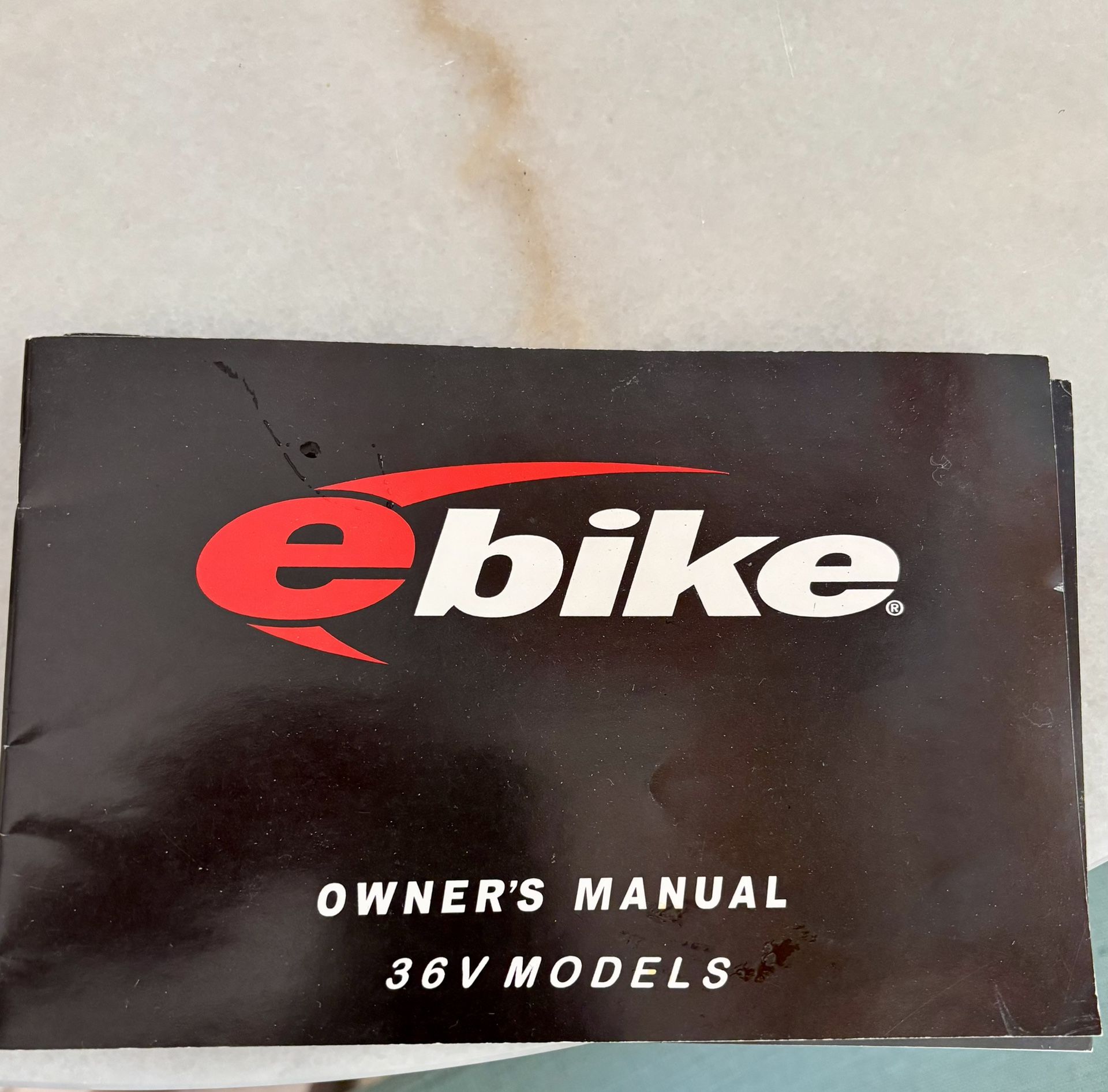 E-bike Owner’s Manual By Lee Iacocca