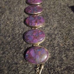 Purple Turquoise Arya Bracelet 