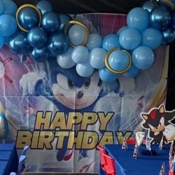 Sonic the Hedgehog Birthday Party Supplies 