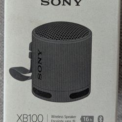  New In Box Sony XB100 Bluetooth Speaker