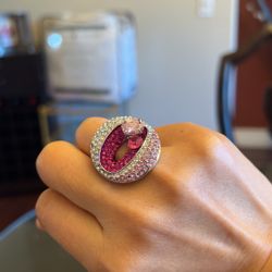 High Quality Swarovski Crystal Ring 