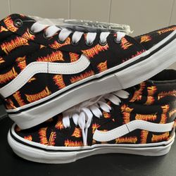 Vans Thrasher high tops!