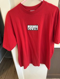 Pro Club Member Box Logo Red T-Shirt