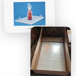 NEW 1000 Clear Cello Wrap Bags / Sheets  15” X 24”