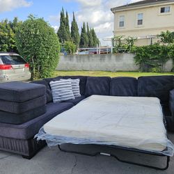 Sectional Sofa With Sofa Bed 💥 Free Delivery 💥