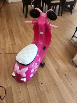 Minnie Mouse Motorcycle