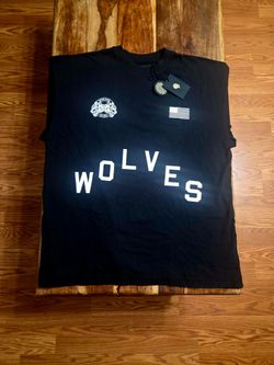 Darc Sport Wolves "Pyramid" Men's Black Crewneck T-Shirt