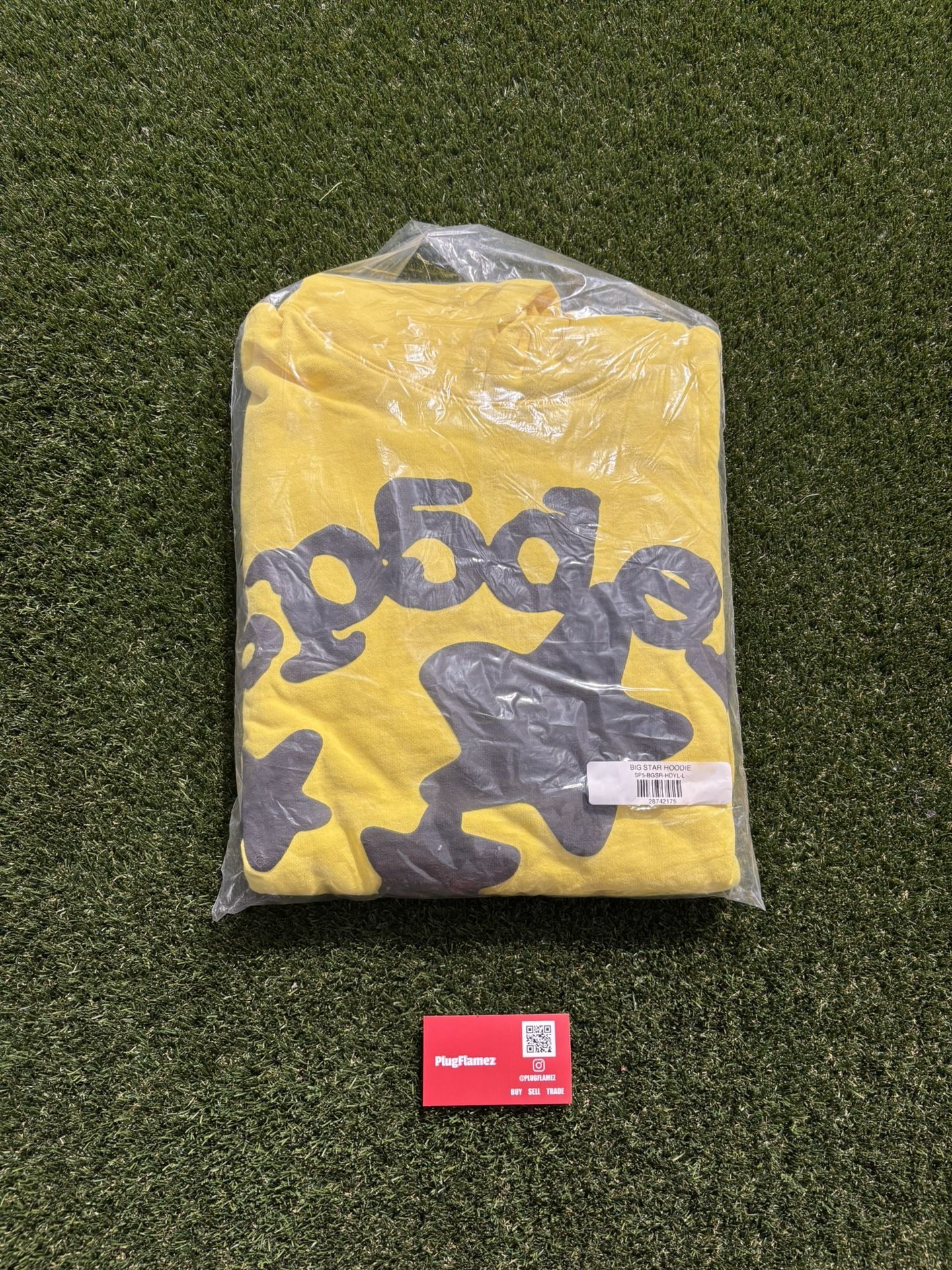 Sp5der Hoodie Gold Beluga