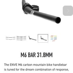 ENVE M6 carbon mountain bike handlebars