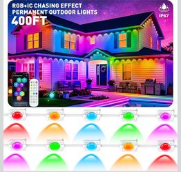 400FT Permanent Outdoor Lights