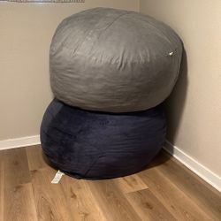 Two Jumbo Bean Bags