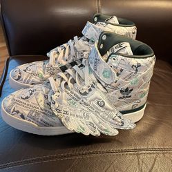 Adidas Jeremy Scott  Money High Tops. 