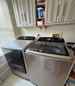 Washer and dryer