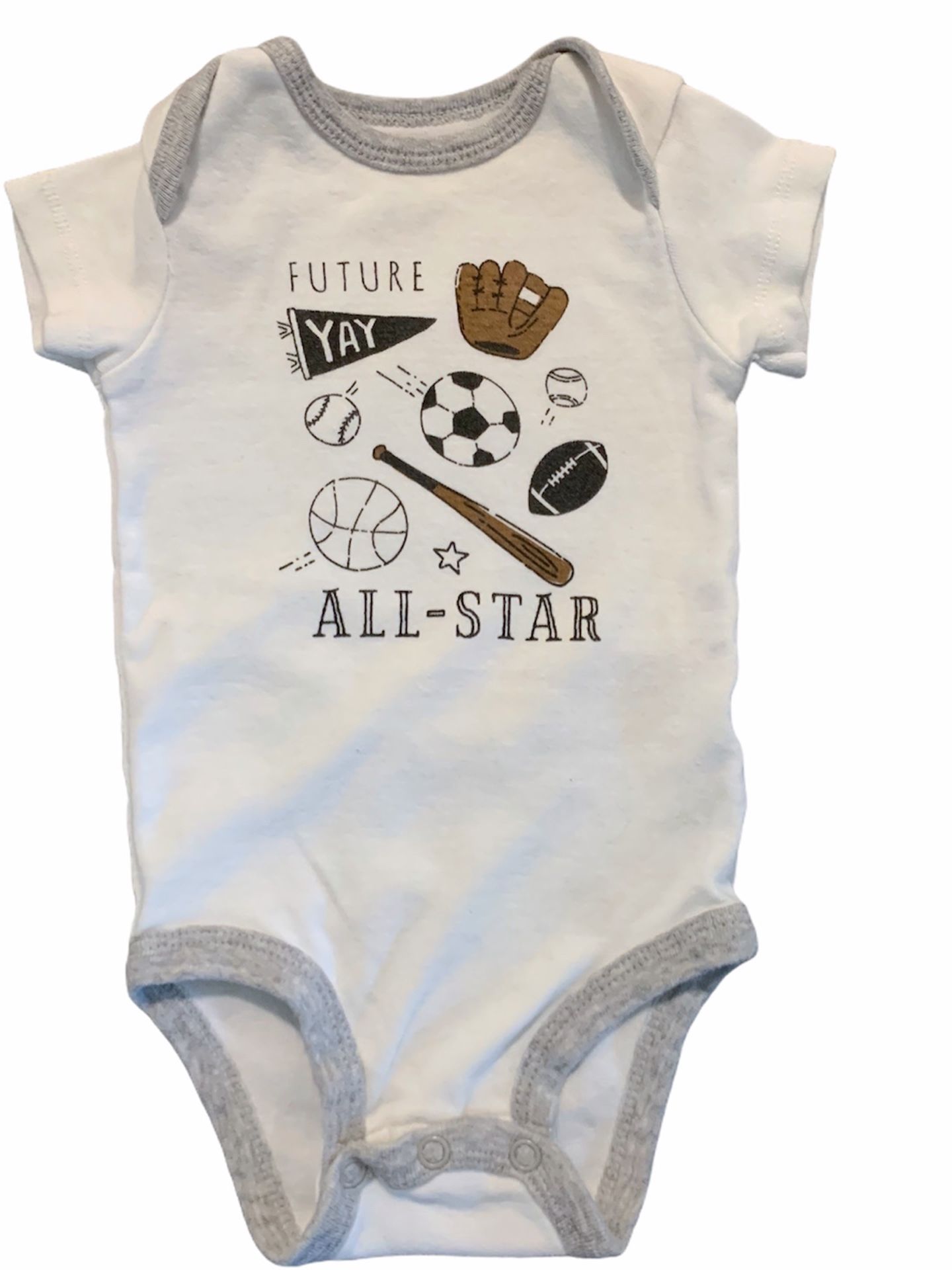 All Star Carters Baby Onesie