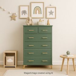 Tallboy wood dresser 