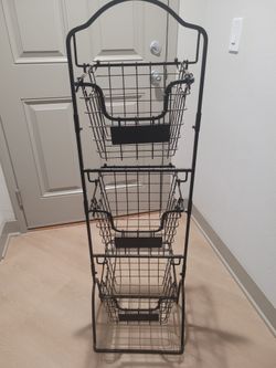 3 tier rack