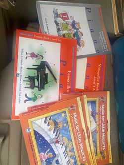Alfred’s Piano lesson books