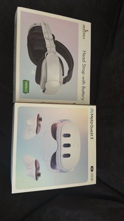 Meta Quest 3 512GB VR Headset with Battery Head Strap