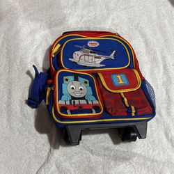 Thomas The Train Rolling Backpack.    ¥•¥