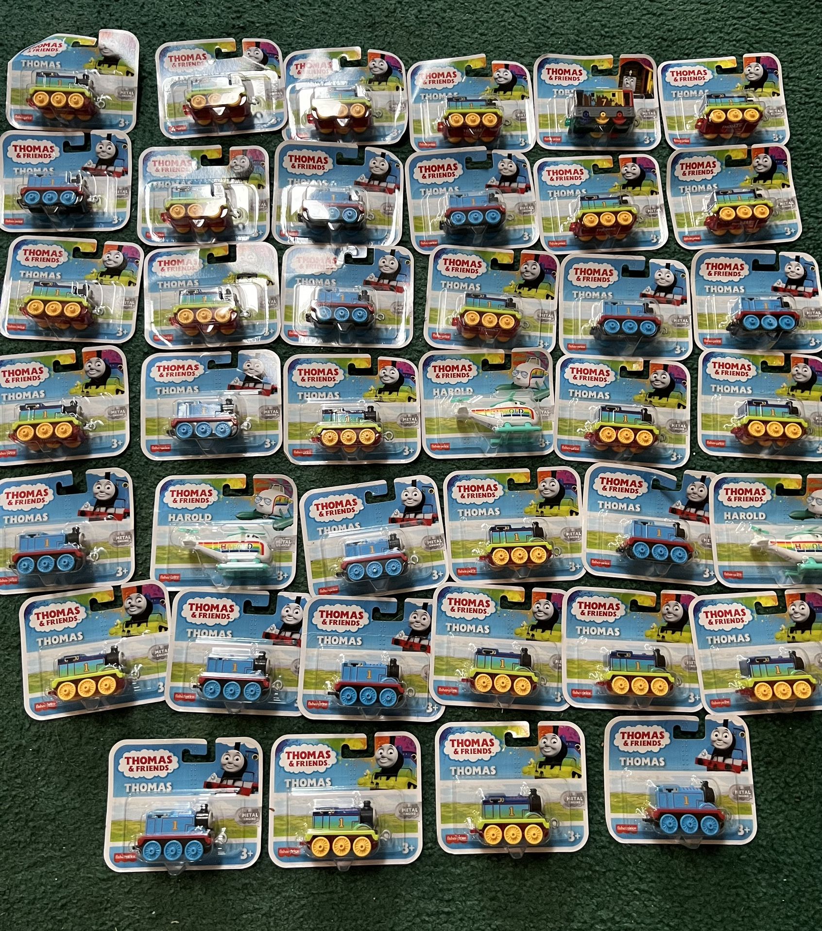 New Sealed 40 Thomas Metal Trains. Norton Pickup