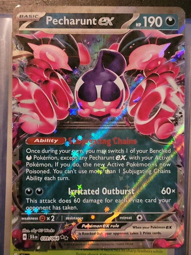 Pecharunt Ex Double Rare 39/64 Shrouded Fable