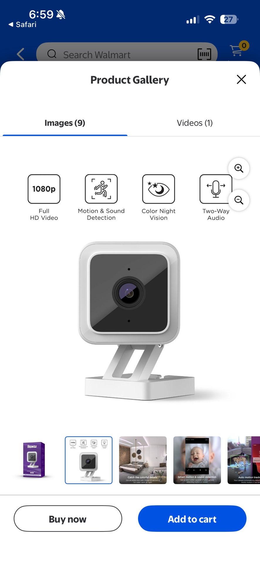 Roku Indoor Camera 
