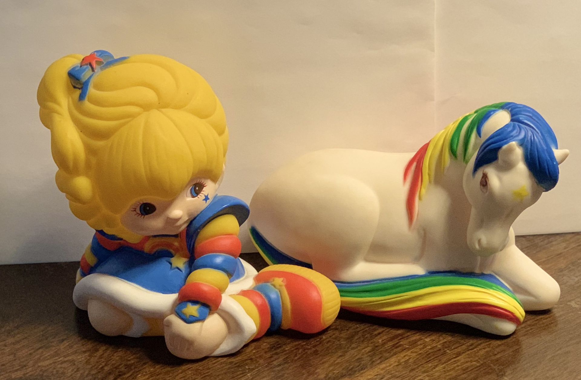 Rainbow Brite & Starlite Vintage (1983) Coin Banks