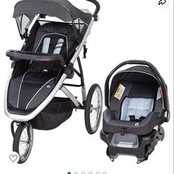 Baby Trend Go Lite Propel 35 Jogger Travel System/Glacier, New In Box, $250