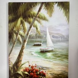 The Island! Wall Art!! 30x40”